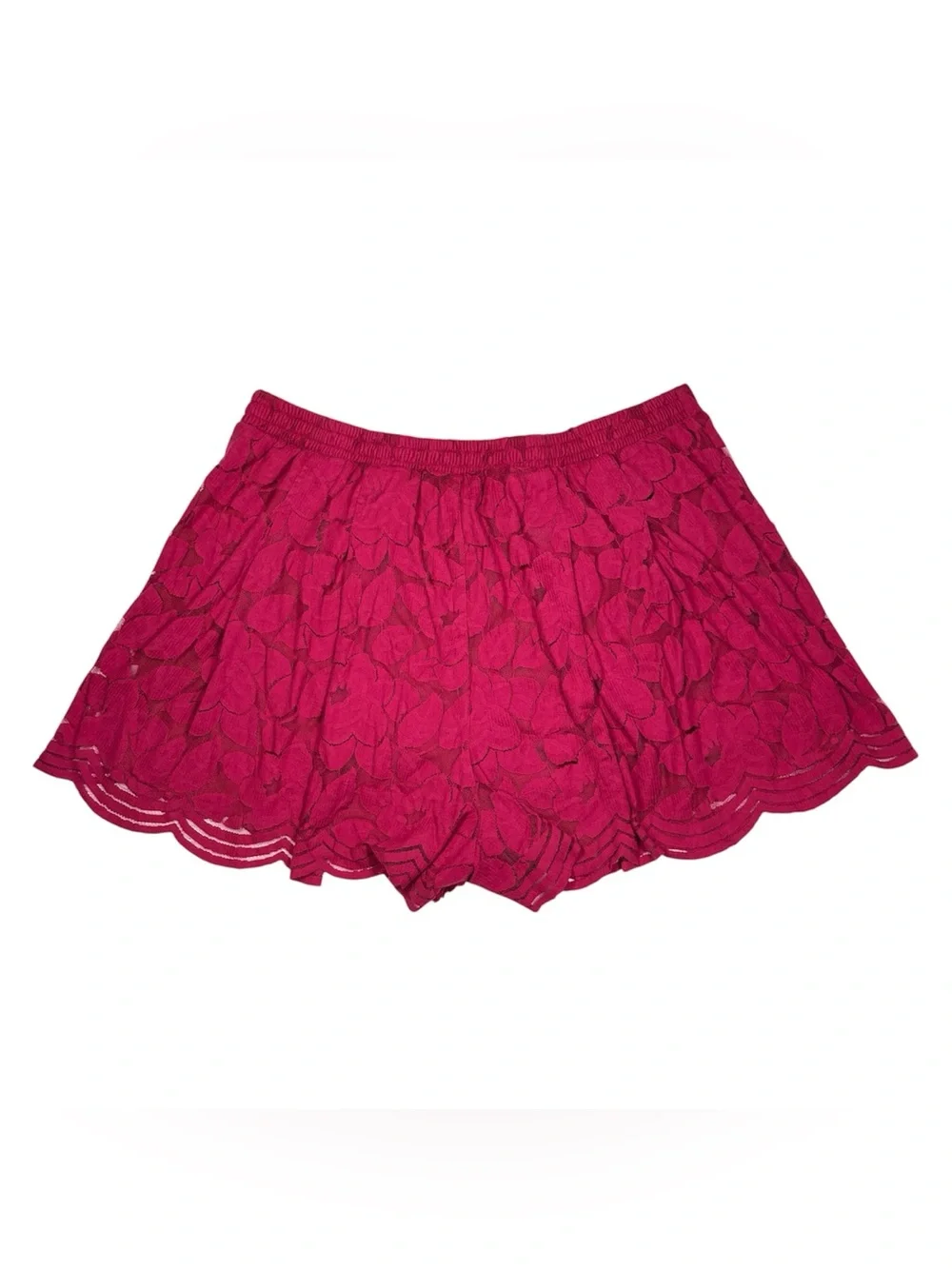 Torrid Floral Lace Shorts